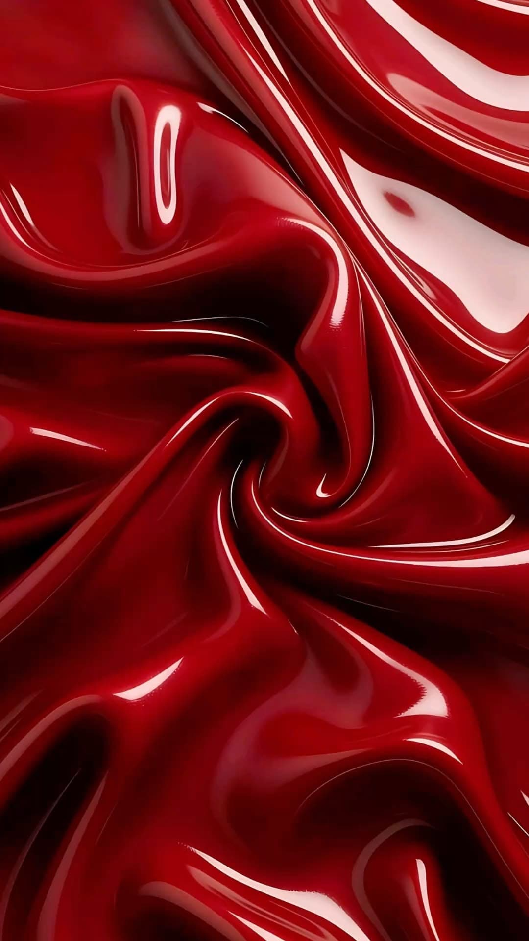 Cherry lacquer swirl